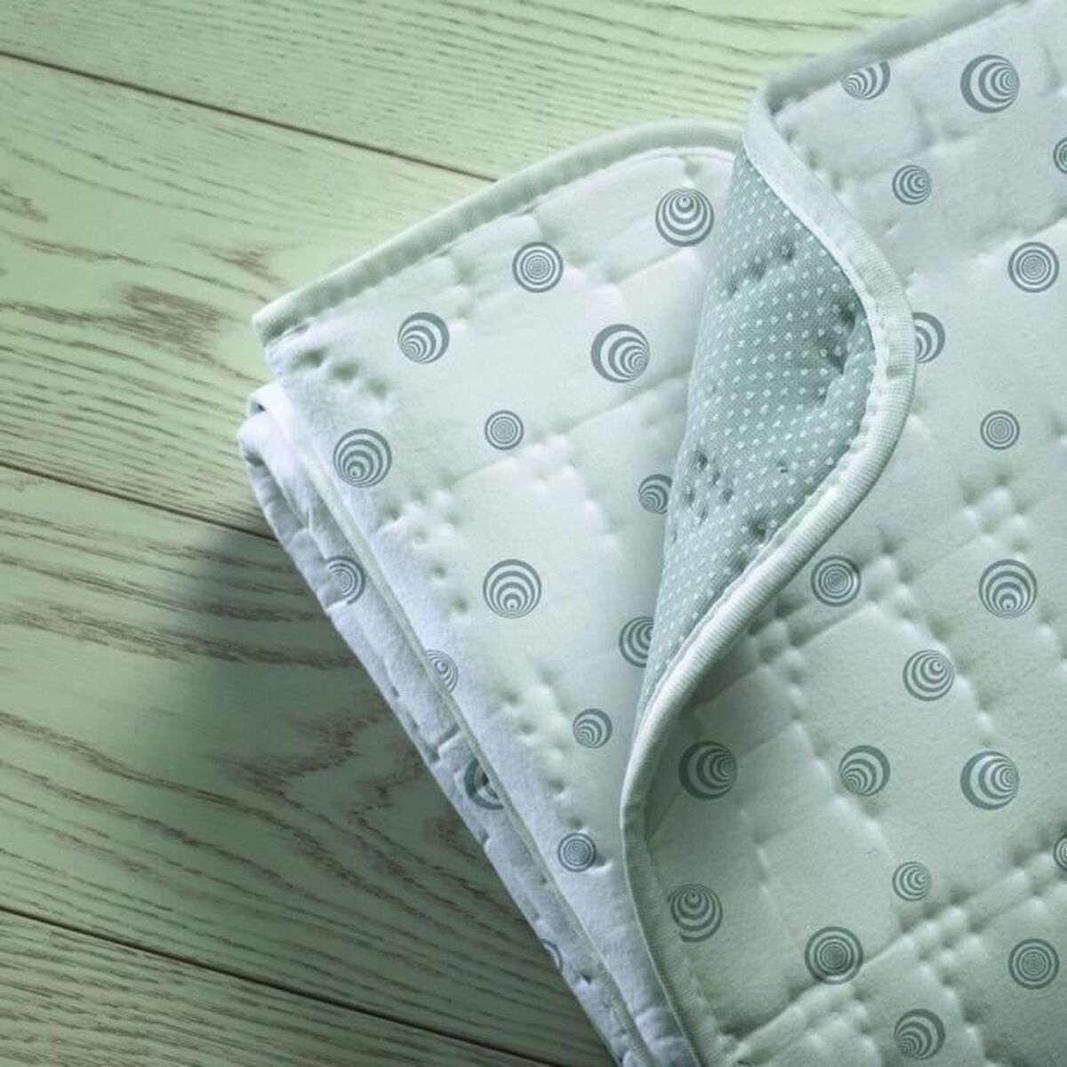 Cobertor Elétrico IMETEC 16630 Branco/Cinzento